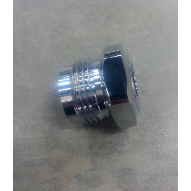 H2O Bouchon Acier M26 Nitrox 232 Bar Mâle 2 H2O Bouchon Acier M26 Nitrox 232 Bar Mâle – Image 2