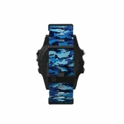 Bracelet Shearwater Bleu Camo En Nylon Pour Teric