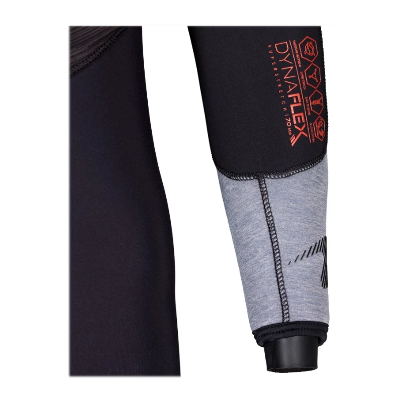 Combinaison De Plongée 7mm Dynaflex Avec Cagoule Aqualung H/F 6 Combinaison De Plongée 7mm Dynaflex Avec Cagoule Aqualung H/F – Image 6