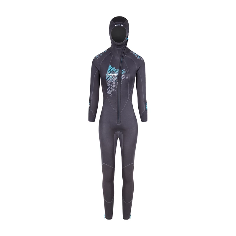 Combinaison BEUCHAT ALIZE 7mm Femme Cagoule Attenante 1 Combinaison BEUCHAT ALIZE 7mm Femme Cagoule Attenante