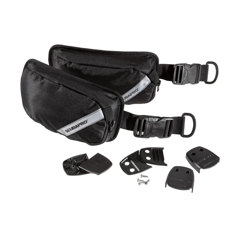 Kit Complet Poche à Lest X ONE Scubapro Paire 1 Kit Complet Poche à Lest X ONE Scubapro Paire
