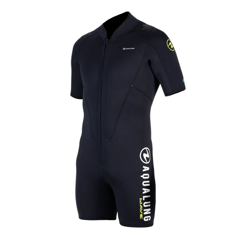 Shorty Aqualung Wave 4mm ZIP Avant Réversible 2 Shorty Aqualung Wave 4mm ZIP Avant Réversible – Image 2